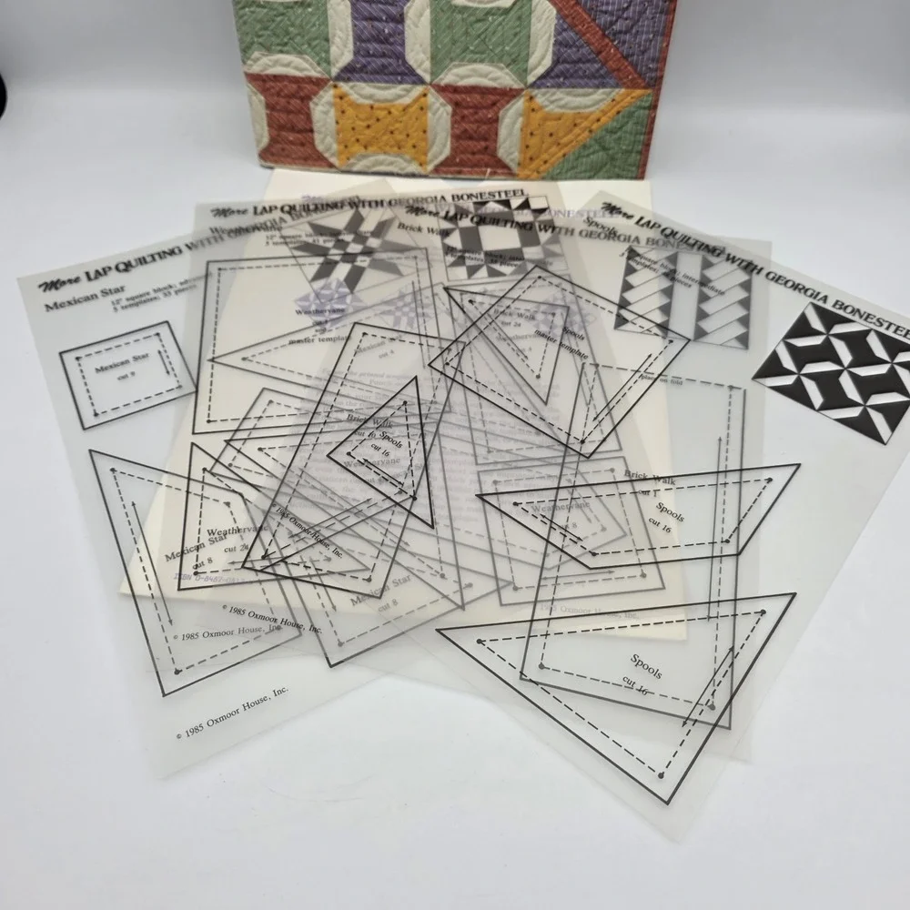 More Lap Quilting With Georgia Bonesteel - Includes Plastic Templates Hardcover